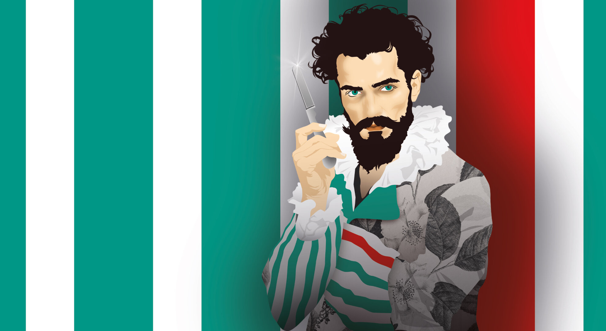 Il Barbiere di Siviglia - Plakatmotiv des Harztheaters Il Barbiere di Siviglia