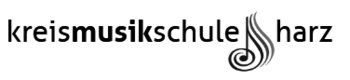 Das Logo der Kreismusikschule Harz