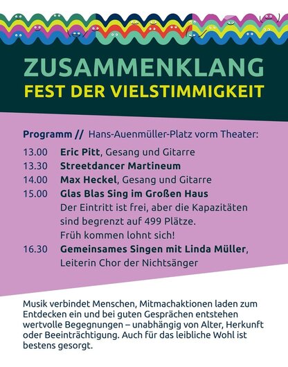 Zusammenklang – Fest der Vielstimmigkeit