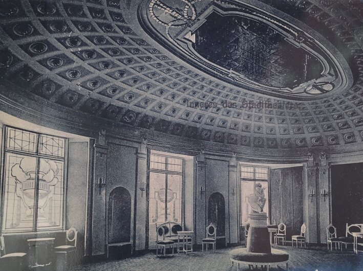 Foyer des ehemaligen Stadttheaters Halberstadt 1905 bis 1945
